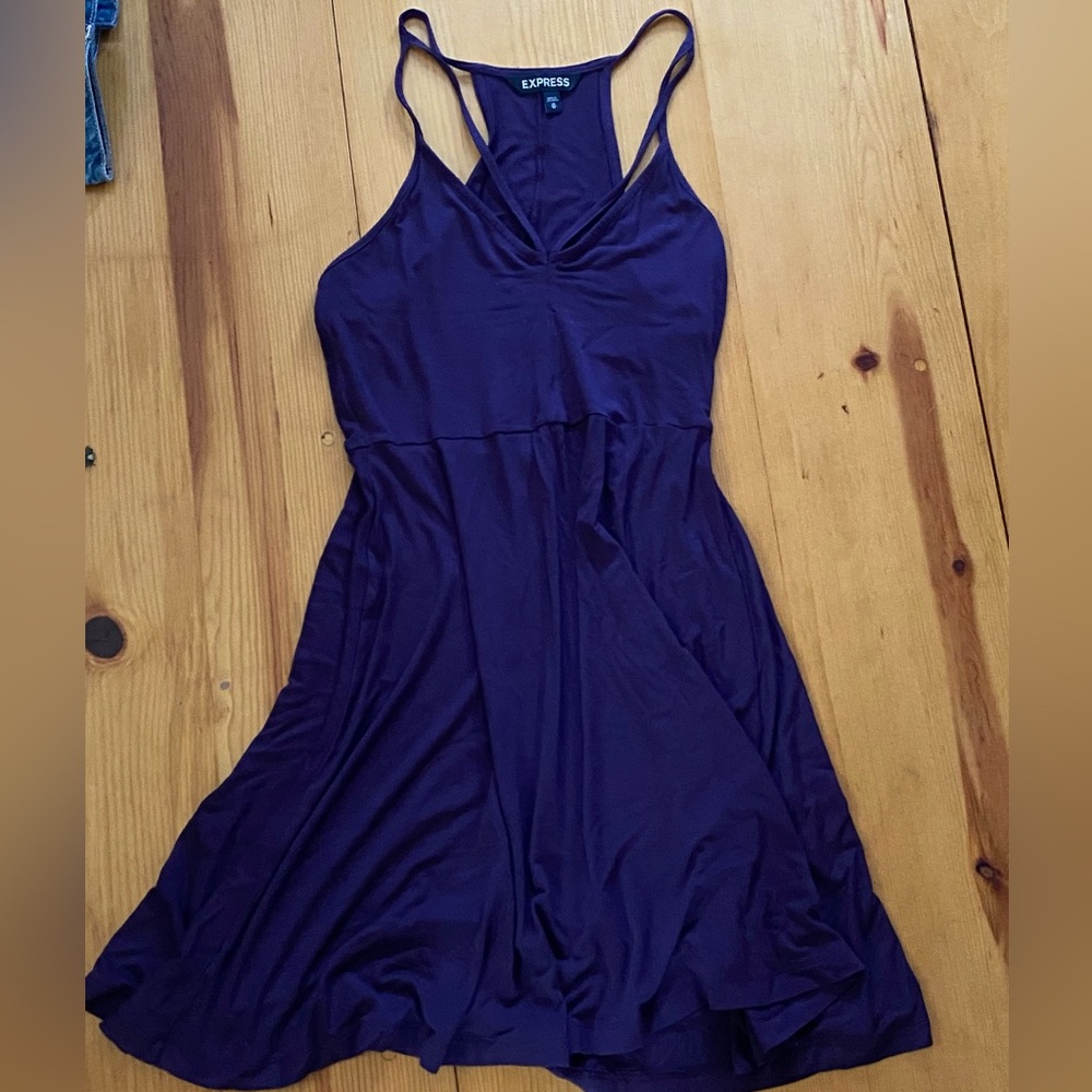EXPRESS women’s purple sundress (size XS)